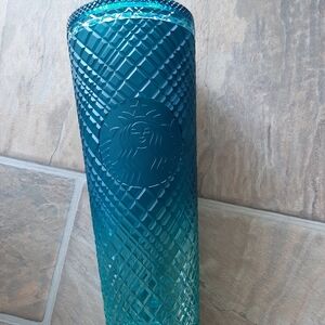 Starbucks 2021 Teal Textured Tumbler. "NWOT"
